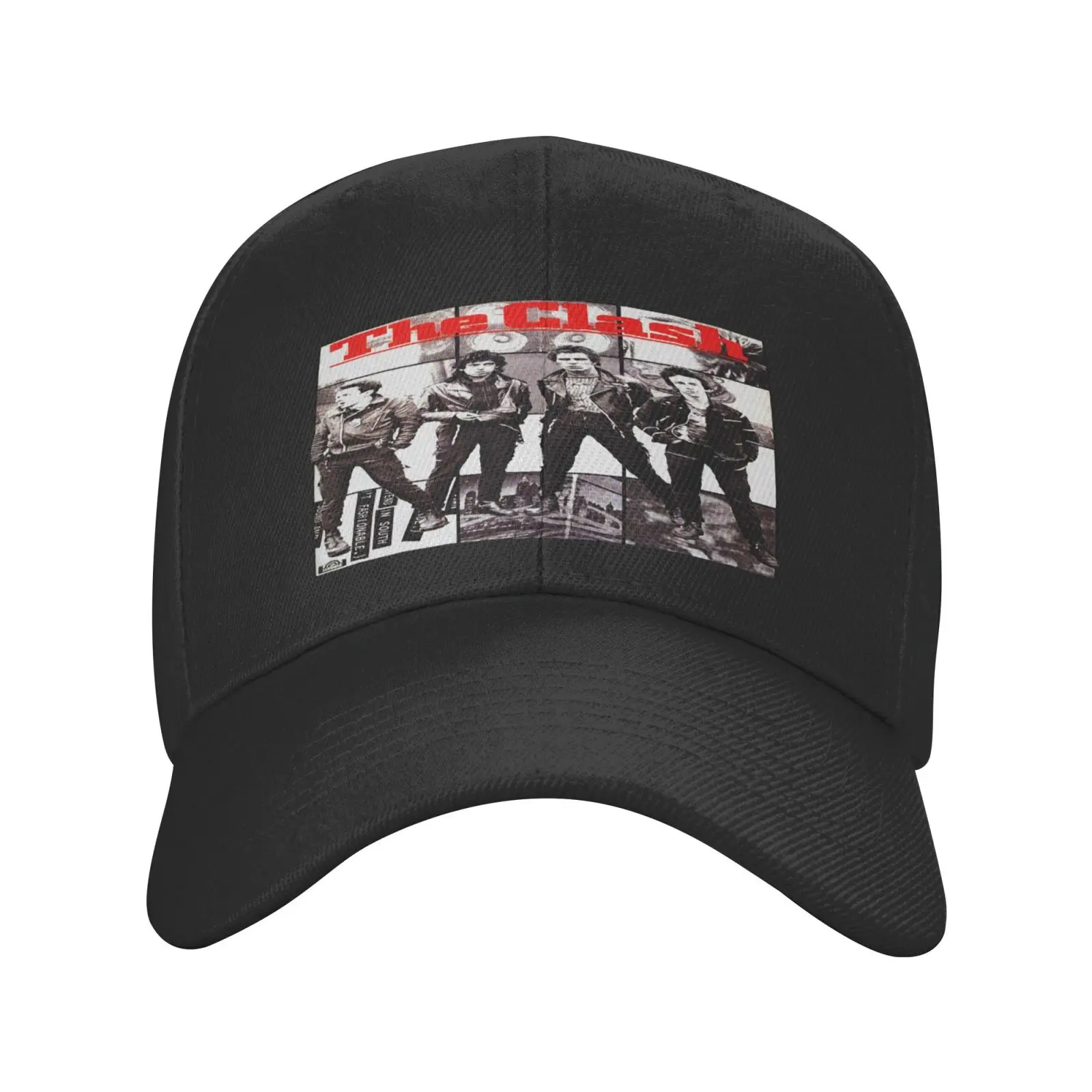 

Шапка-тракер The Clash Band 4 Df685, кепка атласная Кепка, Женская кепка, Женская семейная Кепка, Мужская кепка, шапки в стиле хип-хоп, Мужская кепка, ке...