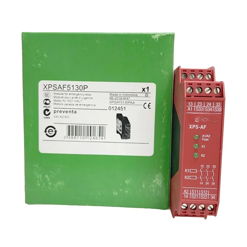 Новый модуль управления реле безопасности XPSAF5130P