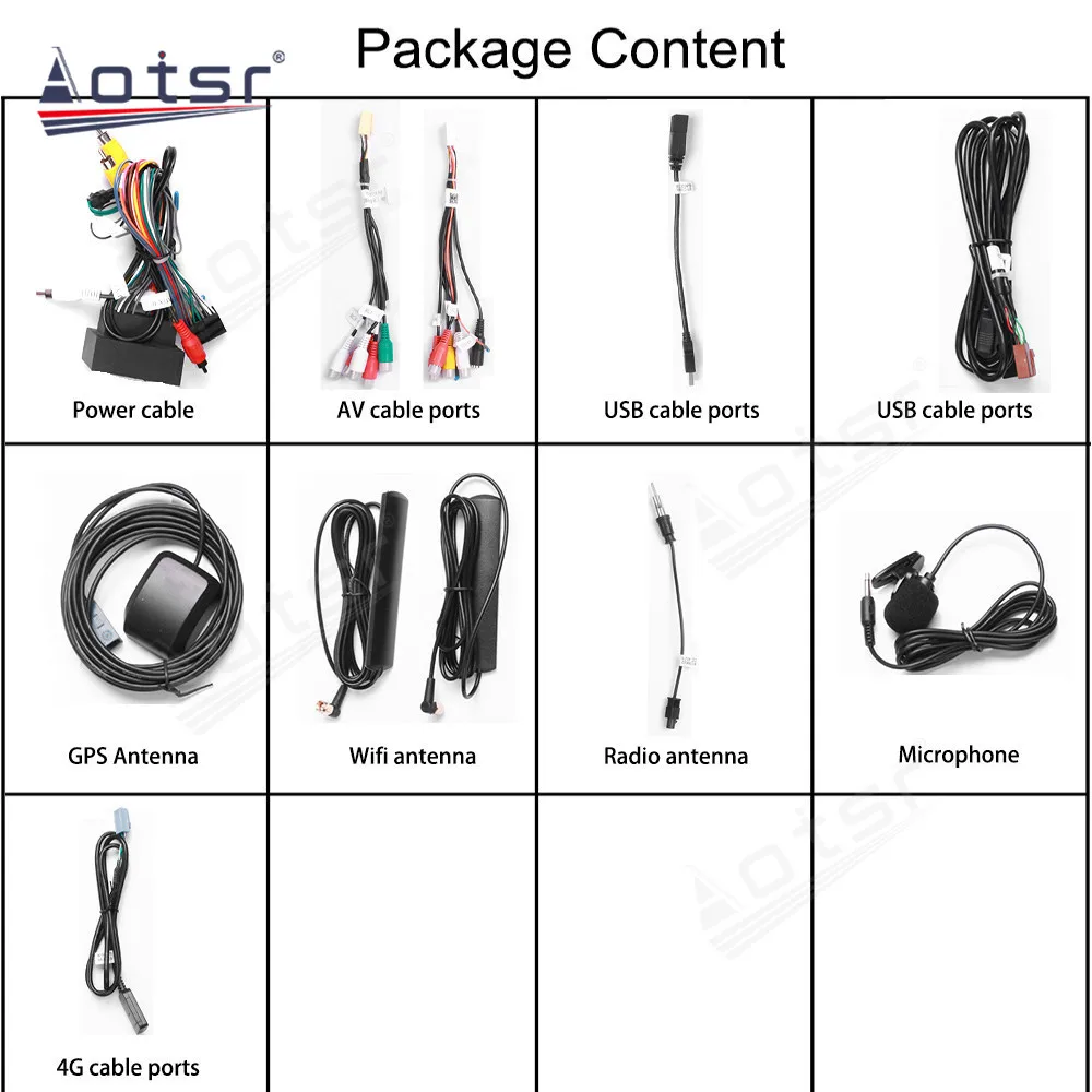 Беспроводной автомобильный радиоприемник CarPlay Andorid для Dodge Durango 2011-2020