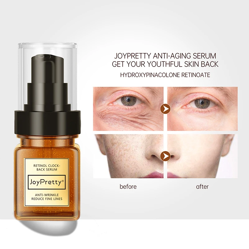 

Retinol Face Serum Anti Wrinkle Tighten Brighten Moisturizing Skin Hyaluronic Acid Facial Skincare Care Cosmetics 50ml
