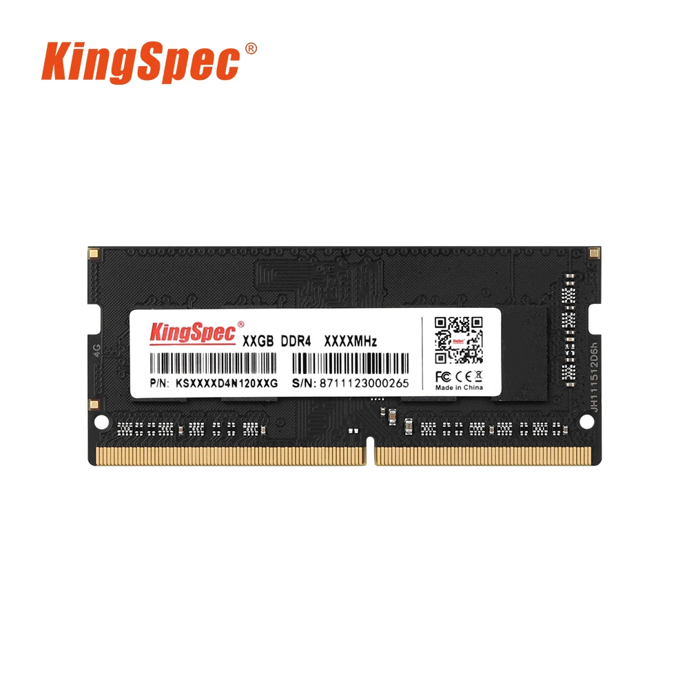 Фото KingSpec Память Ram DDR4 8GB 16GB 32GB 2666 3200 RAM для ноутбука 1 2 V ноутбук | Компьютеры и офис