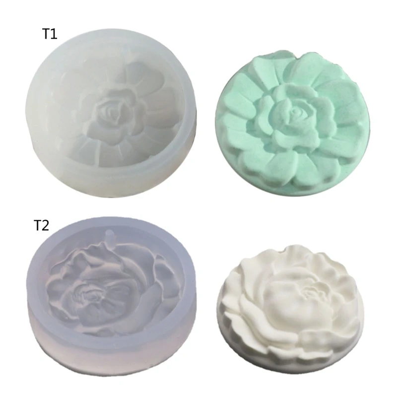 

Форма R3MC, 3D круглая силиконовая форма для планшета, цветов, форма «сделай сам» для цветов