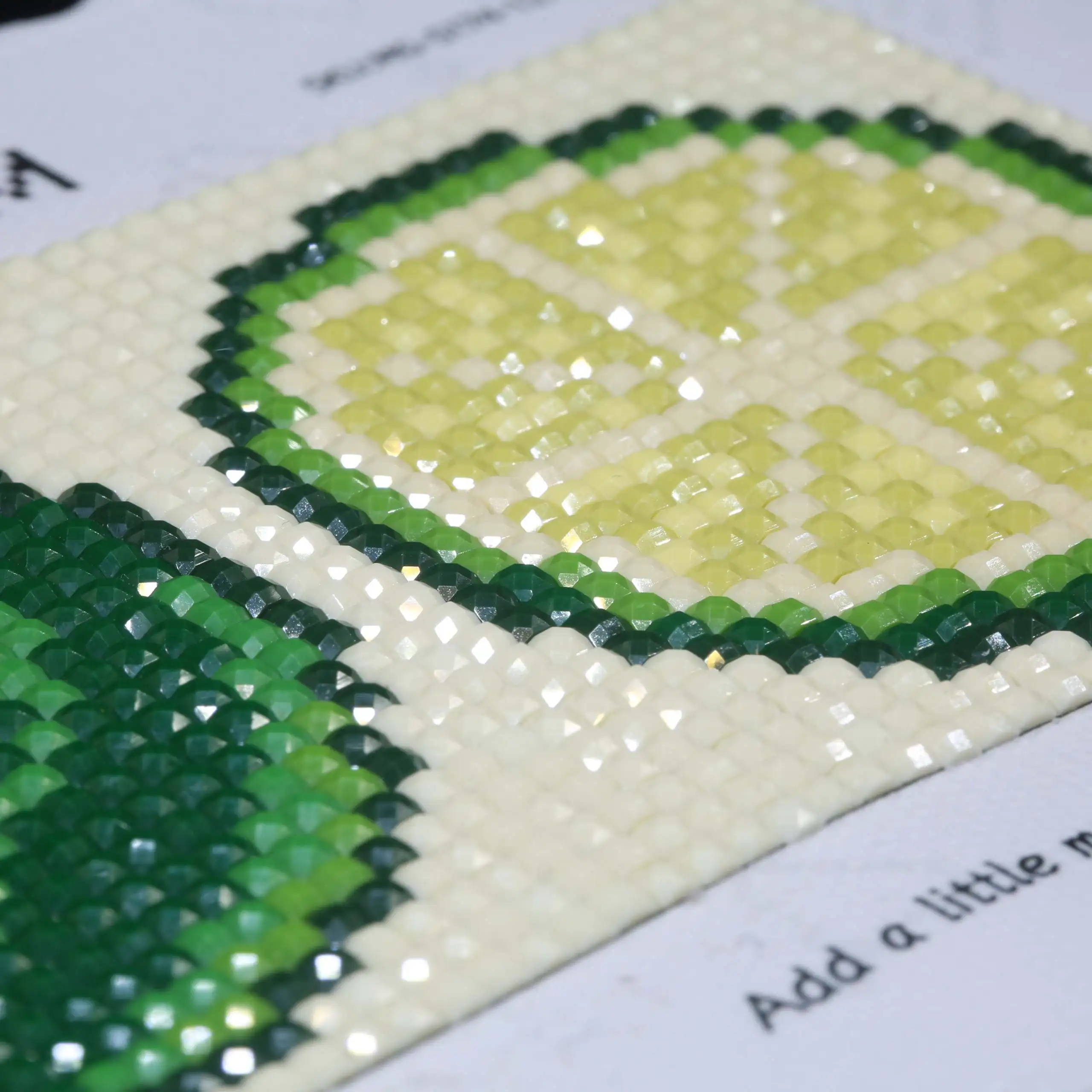 Минигем ® : Lime Duo 5 x 3 дюйма 5D DIY Набор для рисования квадратных алмазов из смолы - Мозаика Zesty с цитрусовой тематикой для домашнего декора и подарков (art.: 3920d40d7d6ed) - 3920d40d7d6ed