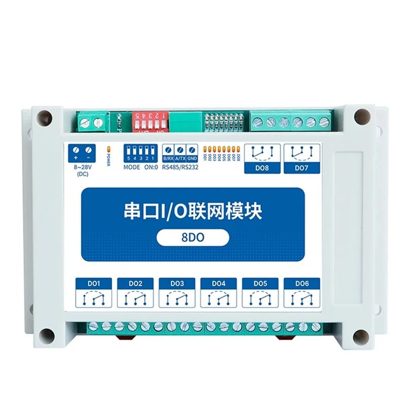 

Interface 8DO Network Modules MA01-XXCX0080 Rail Installation 8-28VDC