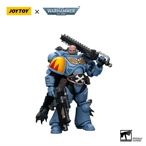 JOYTOY Warhammer 40K Фигурки Космическая морская пехота Space Wolves Claw Pack Brother Olaf