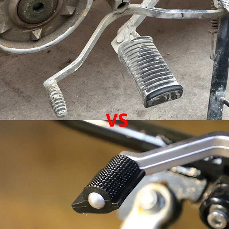 DragonflyMoto Мотоциклетный кожаный полимерный капот для педалей защита обуви