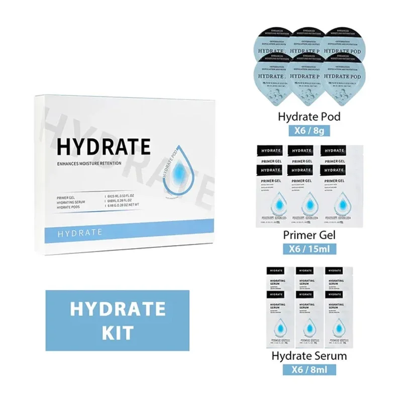 Осветляющие гели для лица набор омоложения кожи с капсулой CO2 кислородный