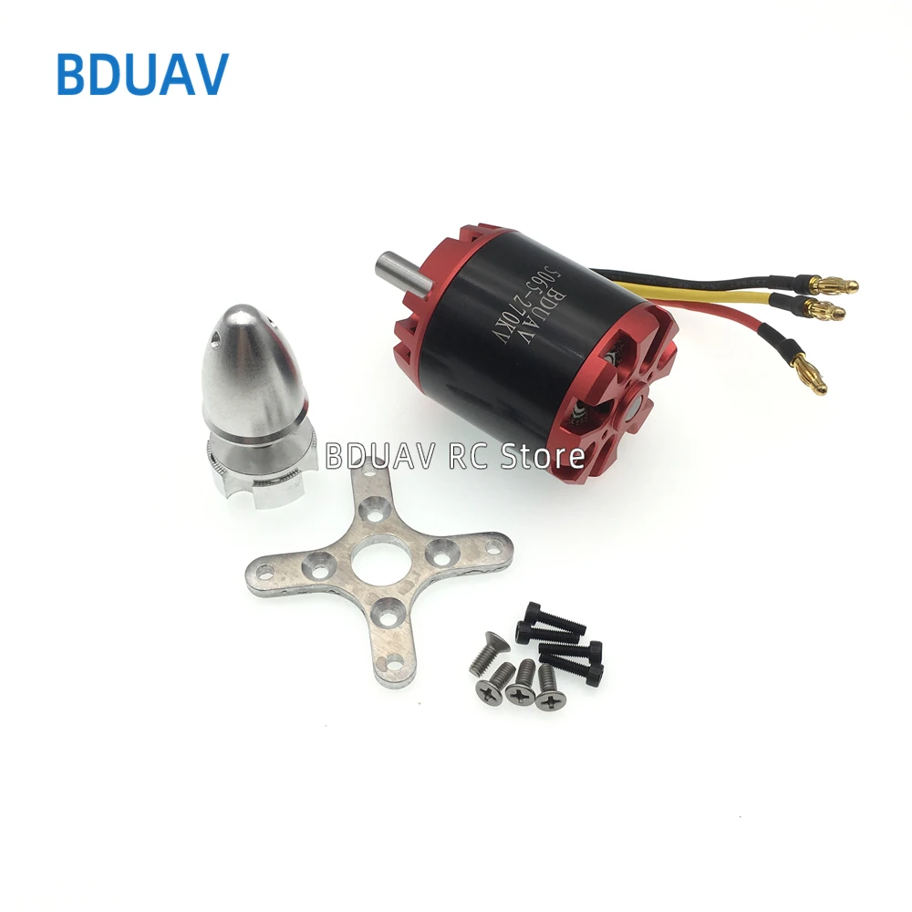 1 шт. 5065 200 кВ 270 320 6-12S BLDC outrunner бесщеточный двигатель красного датчика для