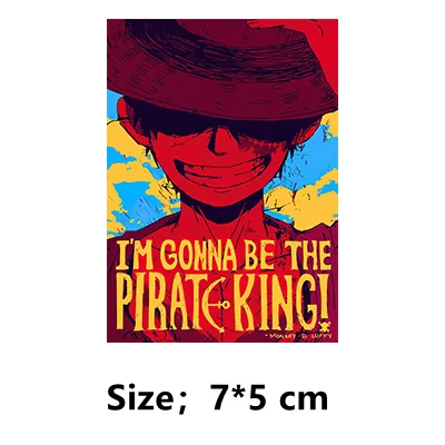 Наклейки на одежду участников Акацуки аниме-нашивка маленького размера для