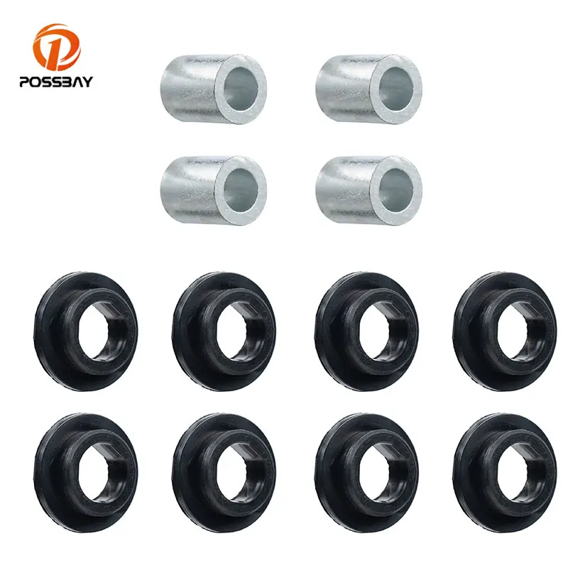 

12pcs A-Arm Bushings Special Dirt Bike Front Rear Shock Absorber Bushings KIT for Arctic Cat Pantera 250/300/375/400/454/500/650