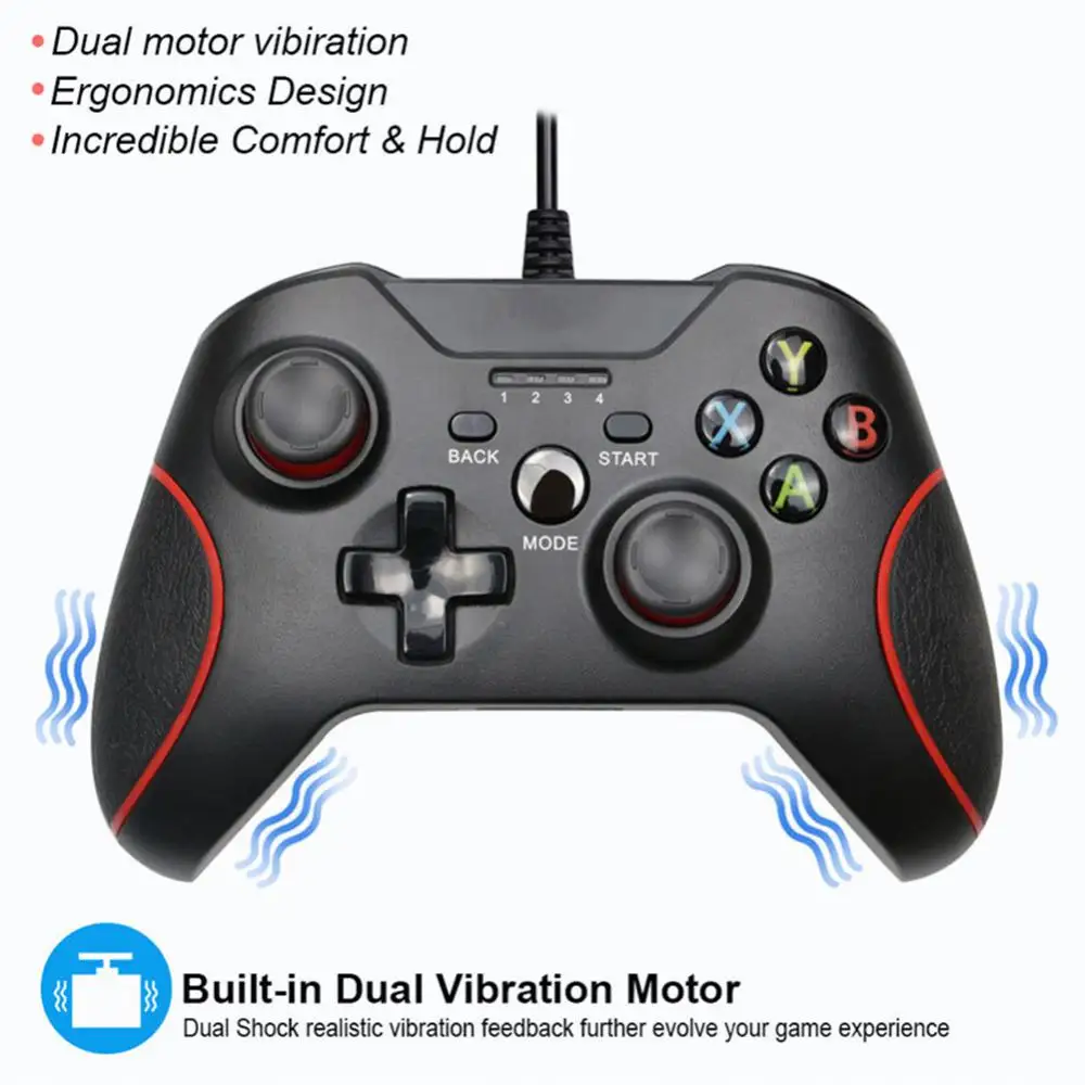 

Game Controller High Quality Joystick Console Controle For Android Phone Joypad Accessorie Wired Usb Gamepad Gamepad Joystick