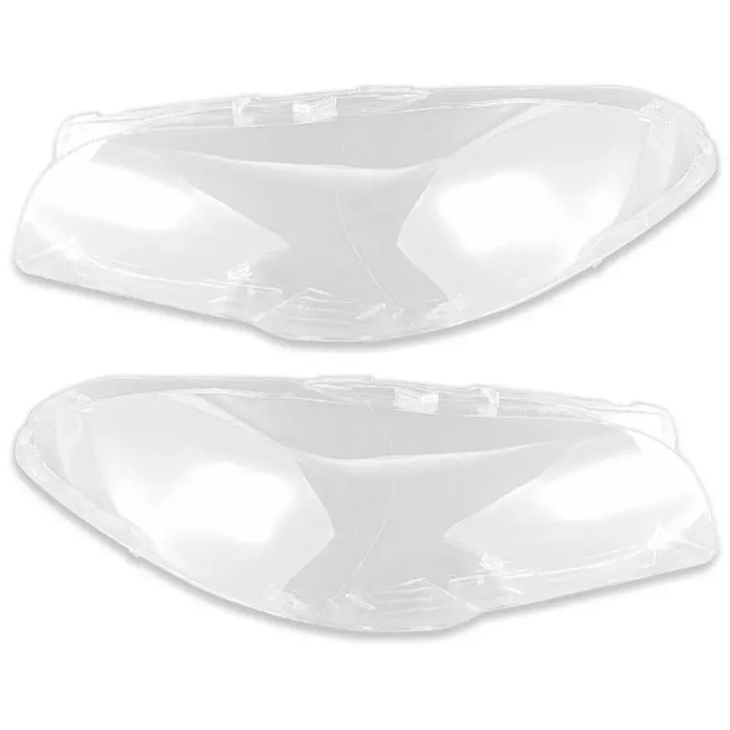 

2Pcs Car Headlight Lens Lamp Cover Lamp Shell For F10 F18 520 525 535 2010-2017