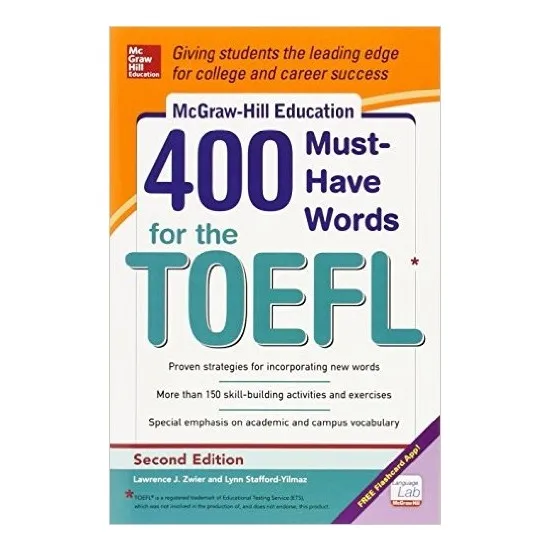 

Должен иметь 400 слов для Toefl 2Nd Ed. Английские книги, Английские книги, весы inglesi
