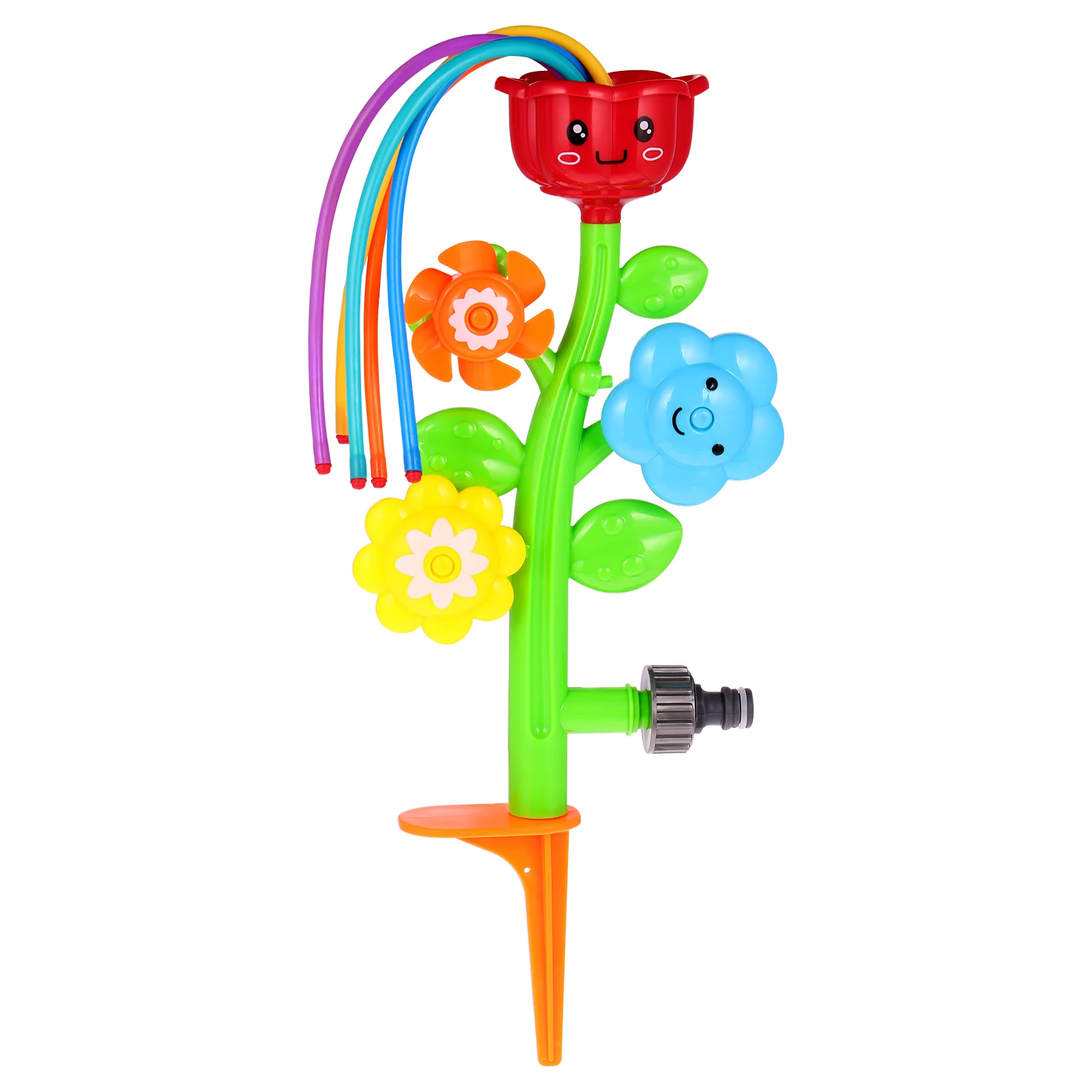 

Outdoor Toddler Toys Water Sprinkler Spraying Rotatable Flower Kids The Flowers