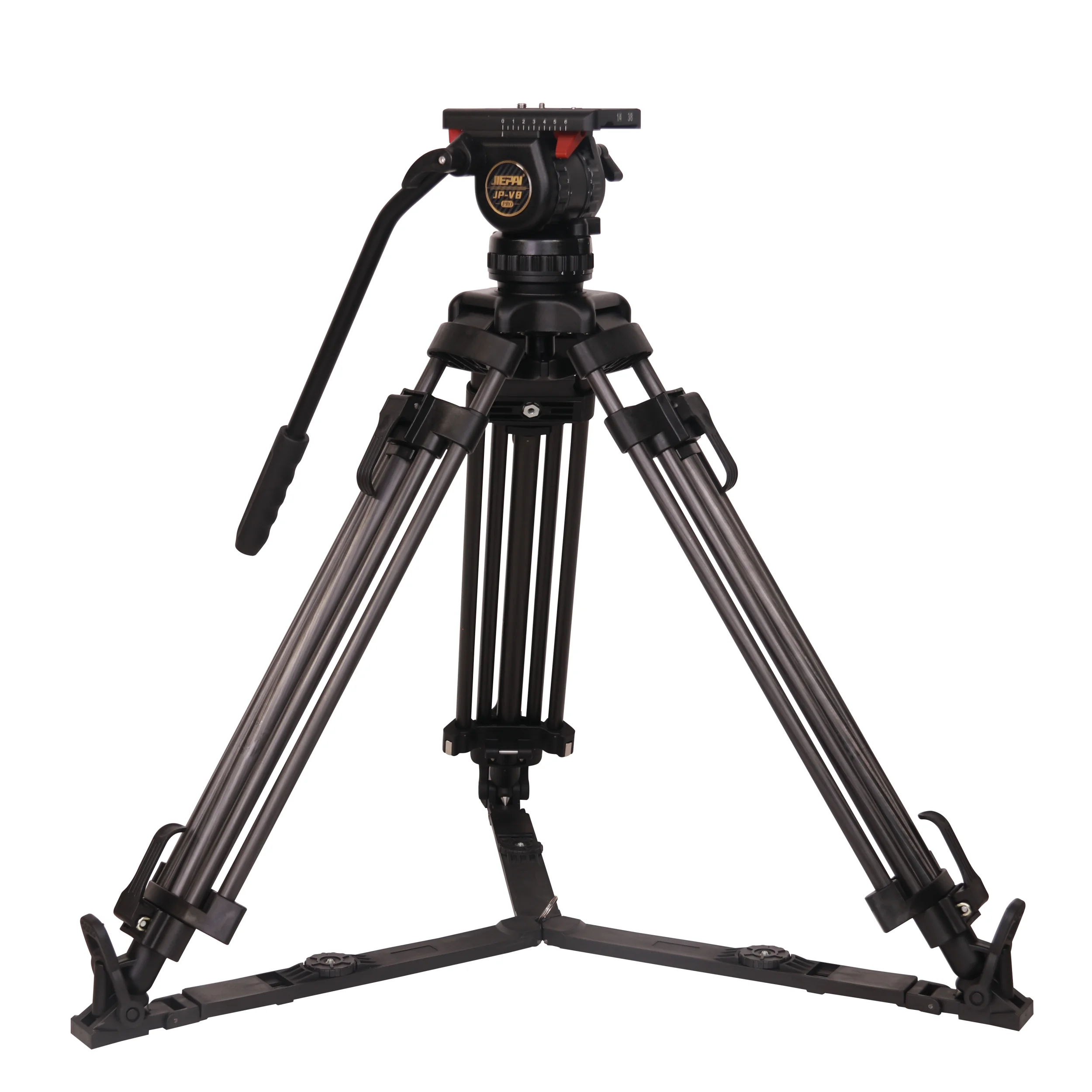 JIEPAI JP-V8T PRO 8 кг 70 дюймов Штатив из углеродного волокна Комплект штатива для