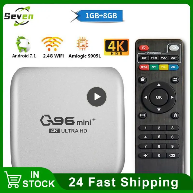 

Quad Core Smart Tv Box Amlogic S905l Set Top Box Q96 New Media Player Mini Tv Box