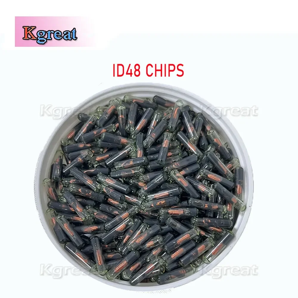 Автомобильный чип разблокировки OEM, чип транспондера ID48 48, чип TP08, стеклянный чип для VW, Skoda Seat, Audi, Honda, чип автомобильного ключа, 30, 50, 100 шт.