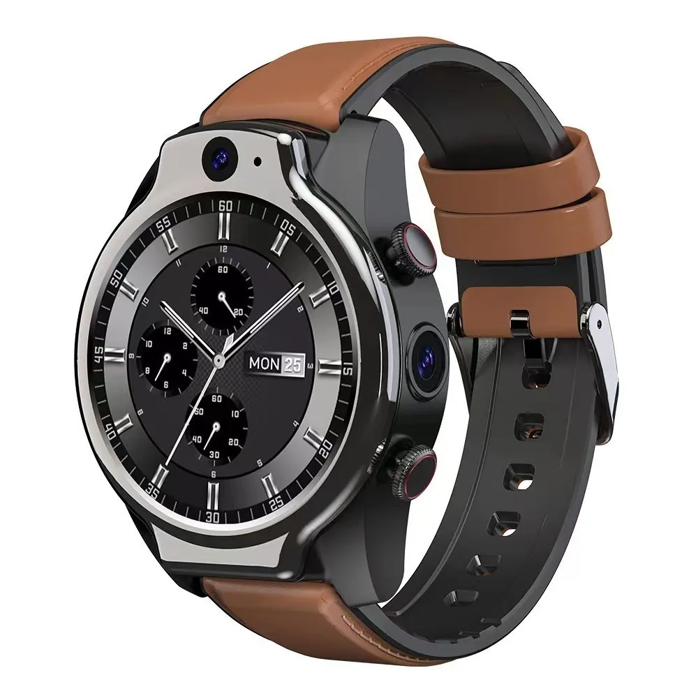 

Smartwatch 1360mAh 4G LTE Fitness Heart Rate Tracker Smartwatch 3GB 32GB Face ID Dual Camera 8MP WIFI Smart Clock Hot Sale New