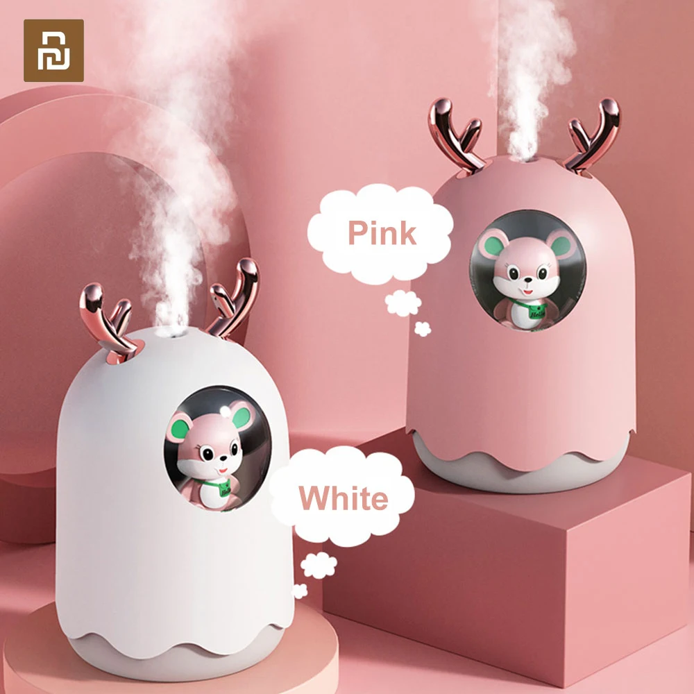 

Youpin 300ML Air Humidifier For Home LED Lamp Aromatherapy Humidifiers Diffusers Aroma Ultrasonic Mist Maker Fragrance Diffuser