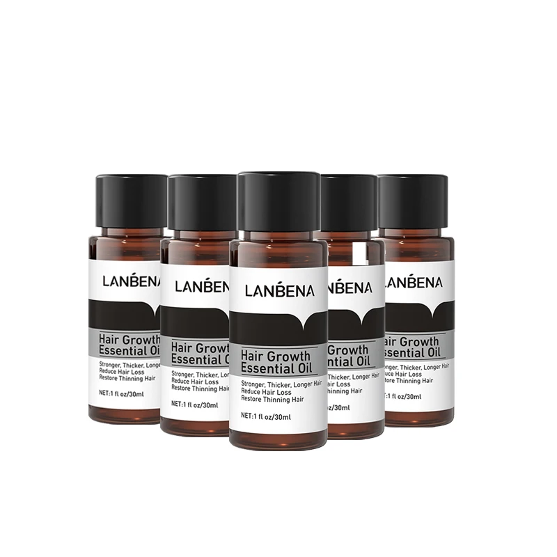 

LANBENA Fast Powerful Hair Growth Essence Products Essential Oil Liquid Treatment Preventing Hair Loss Hair Care Andrea 30Ml