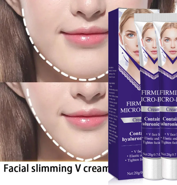

V-Shaped Slimming Face Cream Lift Firm Remove Double Chin To Create A Small V Face Anti-Aging Beauty Massage Products
