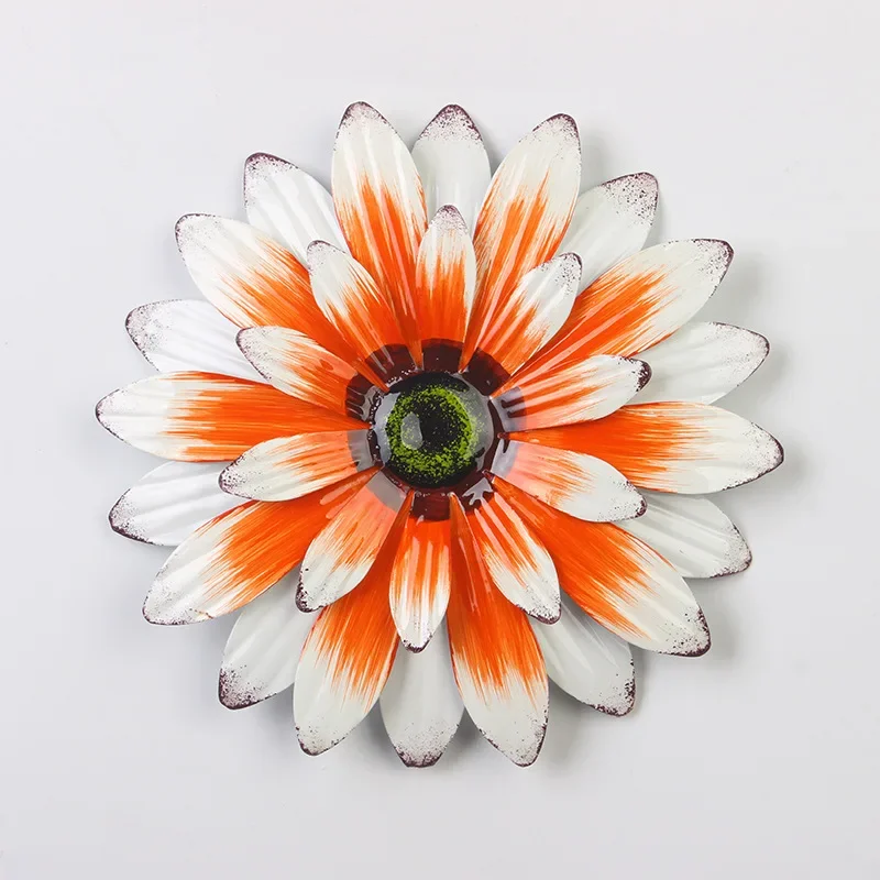 

Металлическая цветочная настенная скульптура