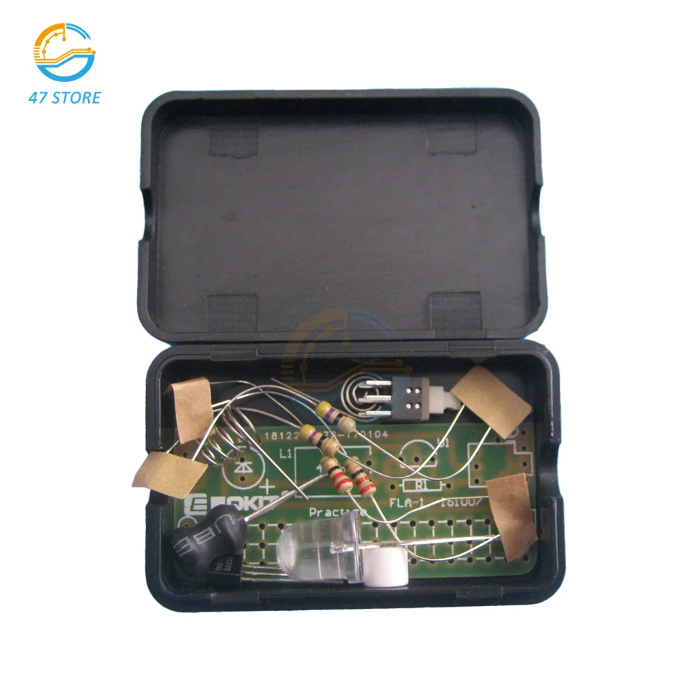 

FLA-1 1.5V Simple Flashlight DIY Kit Integrated Circuit Board Soldering Practice Suite Welding Training