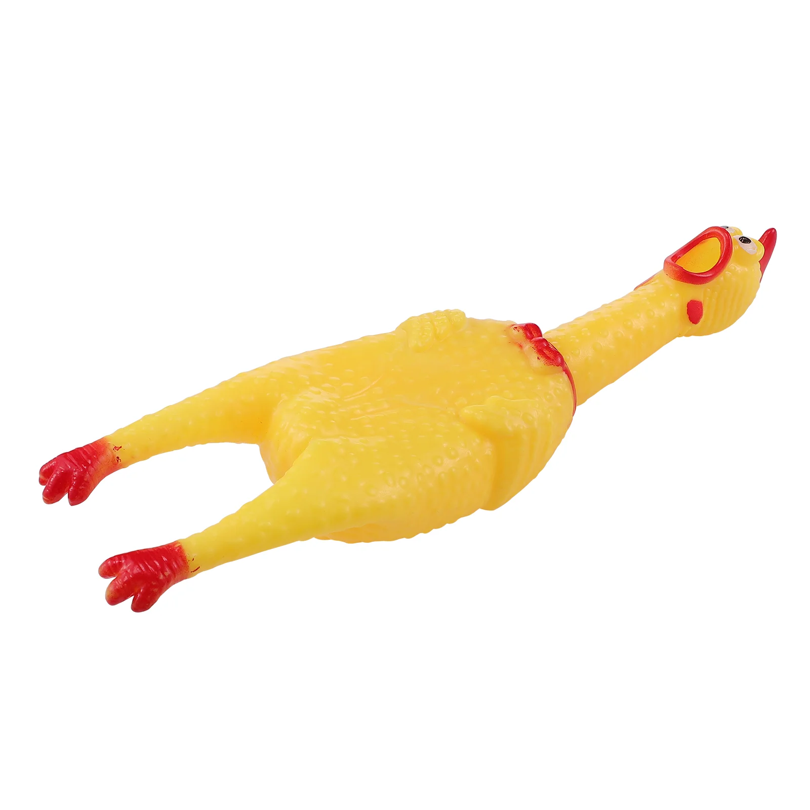 Inflatable rubber chicken