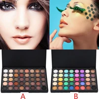 40 colors gliltter eyeshadow palette matte eye shadow pallete shimmer shine nude make up palette set kit cosmetic women maquiage