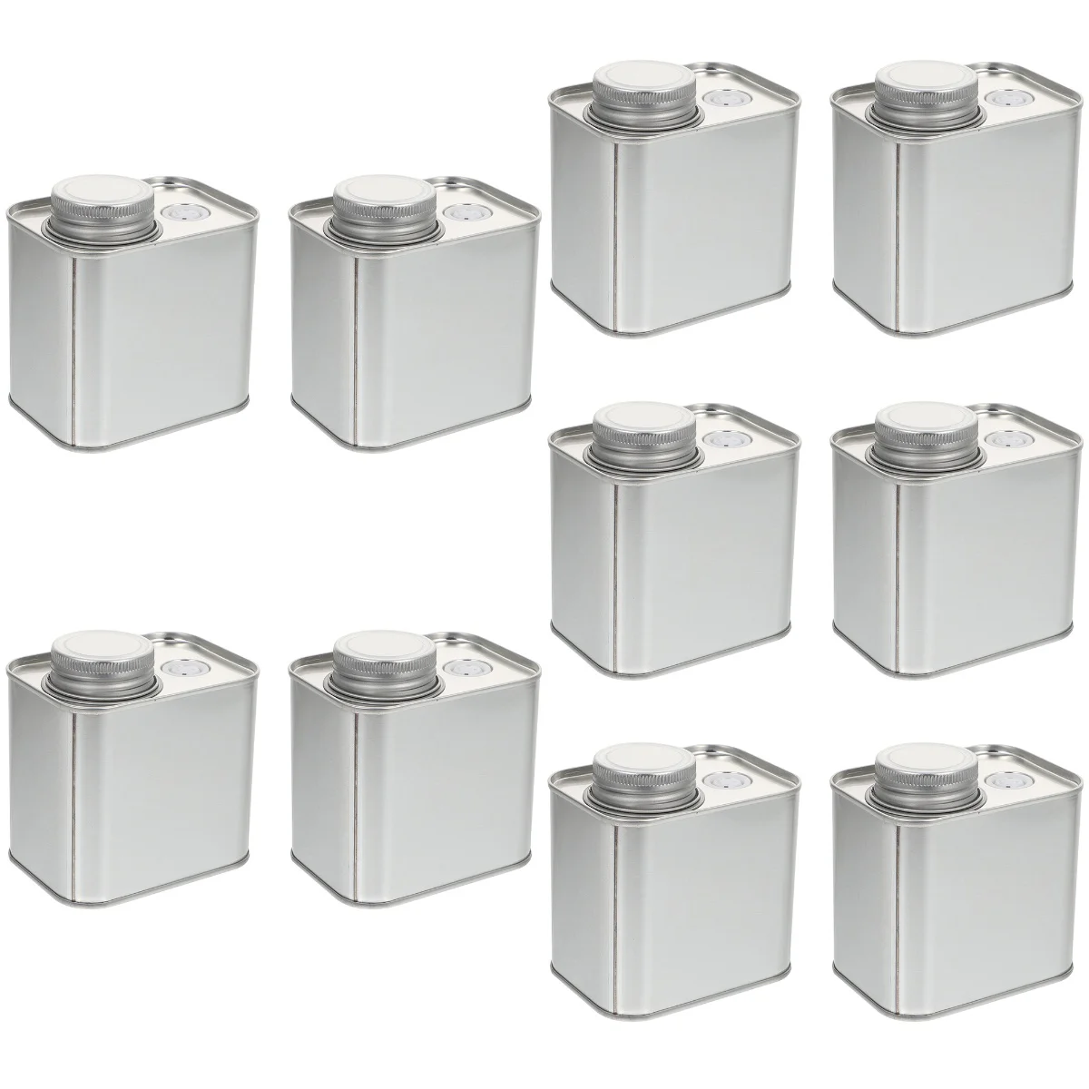 

10 Tea Canisters Household Storage Jar Kitchen Canisters for Loose Tea Coffee