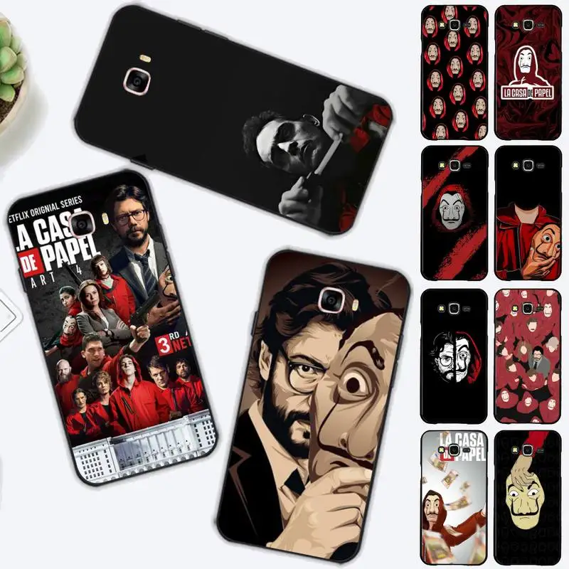 

Money Heist House Paper Phone Case for Samsung J 2 3 4 5 6 7 8 prime plus 2018 2017 2016 core