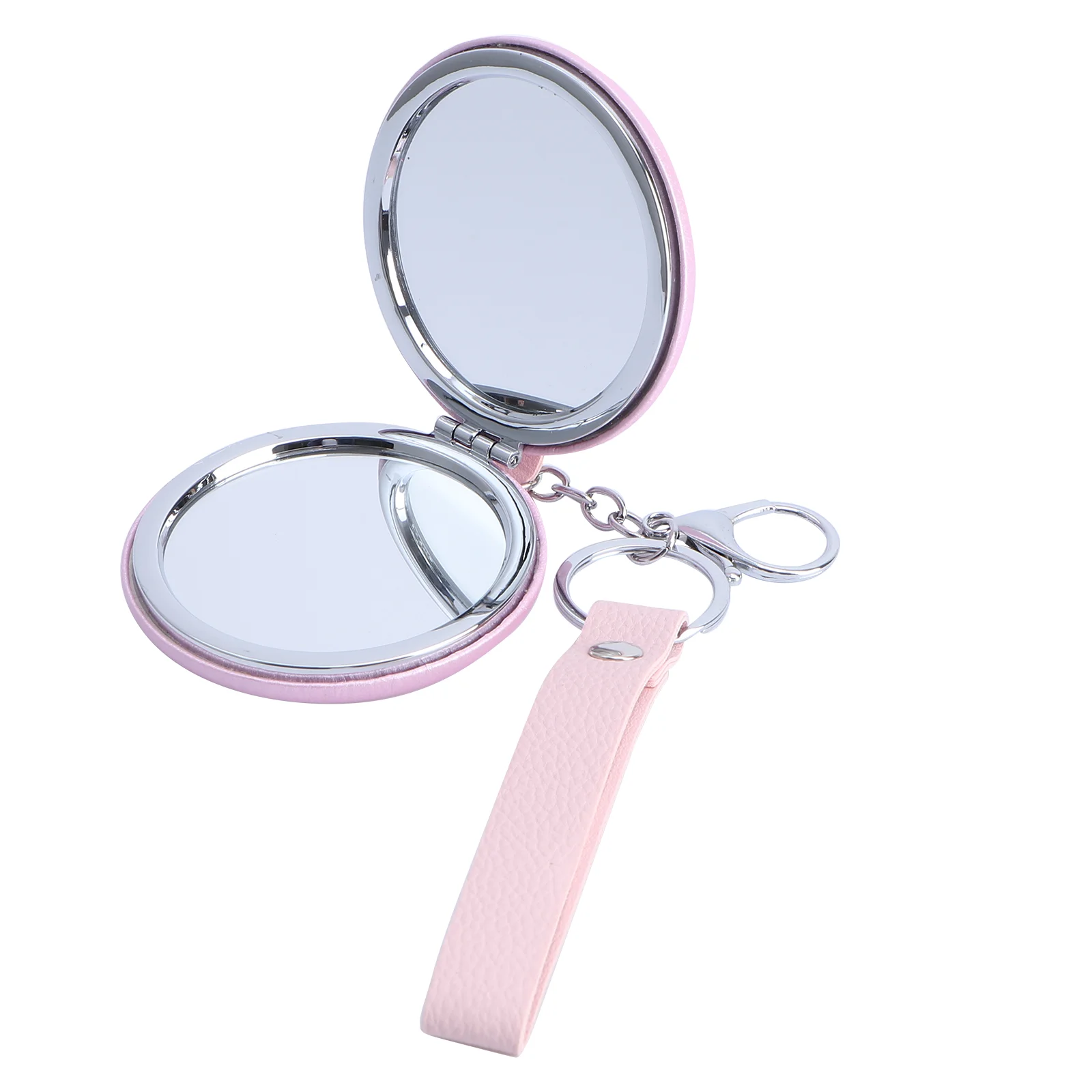 

Mirror Compact Minimakeup Keychain Mirrors Bulkpocket Portablekeyring Travel Foldable Purse Purses Folding Set Accessory Vintage