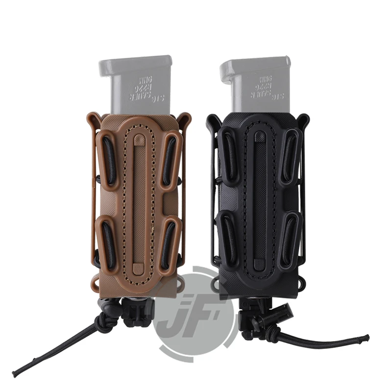 

Tactical Soft Shell 9mm Molle Pistol Mag Case Holder Military Fastmag Magazine Pouch Holster Tactical Airsoft Accessories