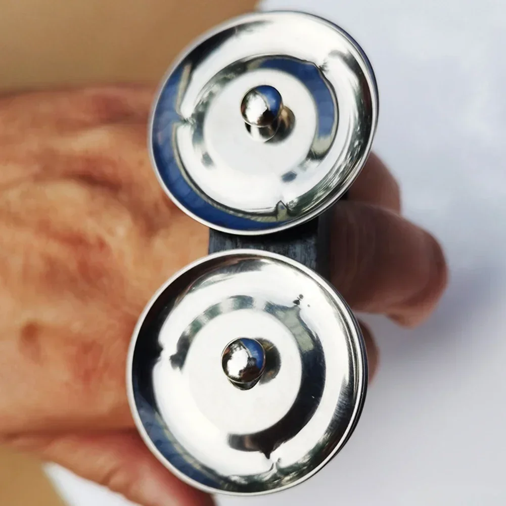 Finger Jingles Бубен Стальные Джинглы Ручная перкуссия для различных музыкальных