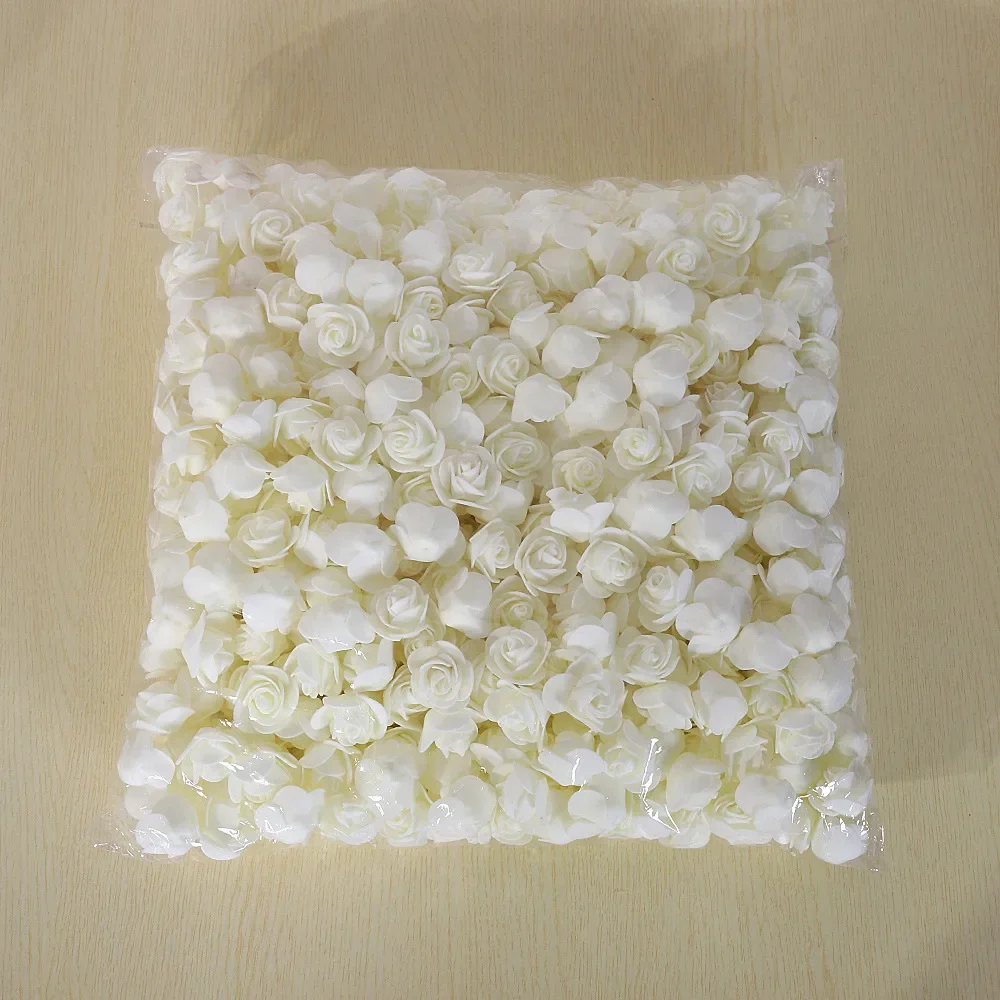 

Искусственные розы 3,5 см, 500 шт