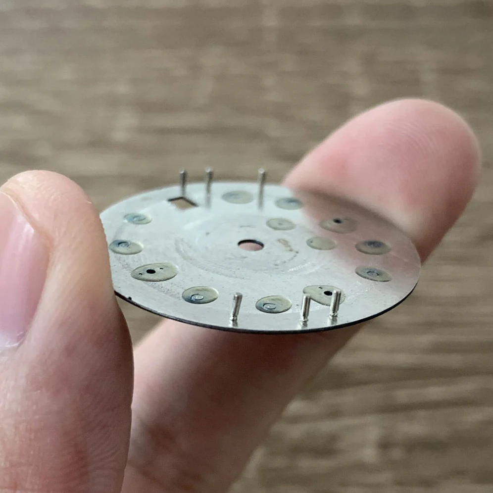 Watch Accessories 28.5mm Sterile Dial with Green Luminous Suitable for Japanese NH35/36/4R/7S Movement