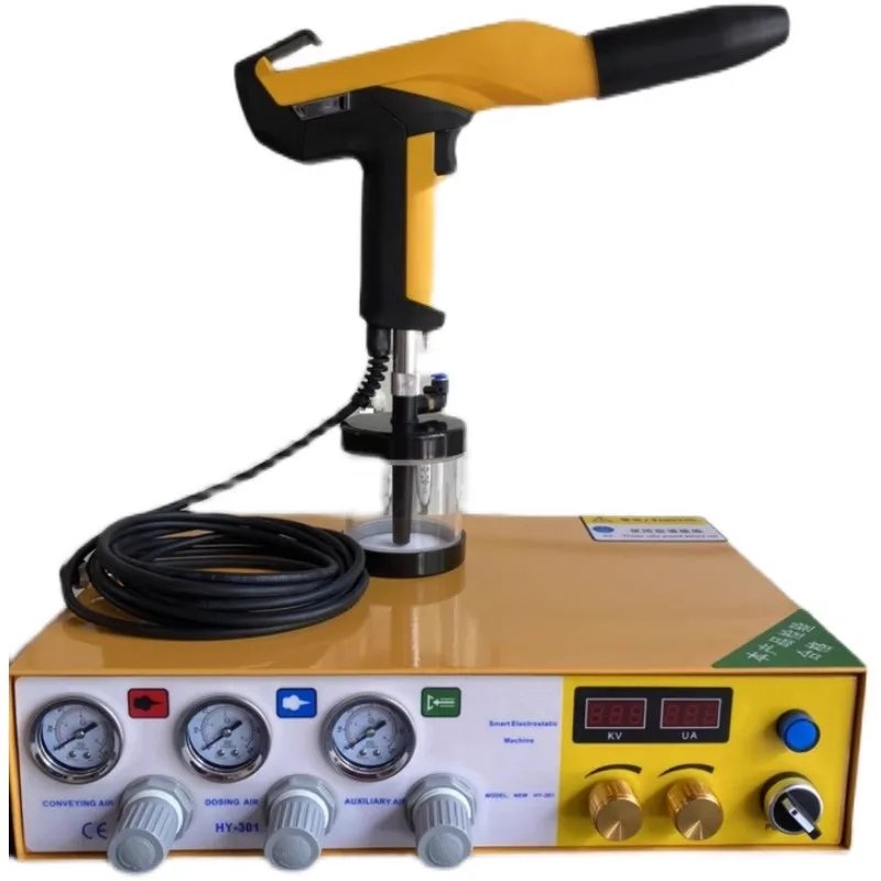 2023 новая машина для нанесения порошкового покрытия, Электростатическая Машина для распыления порошка для лаборатории