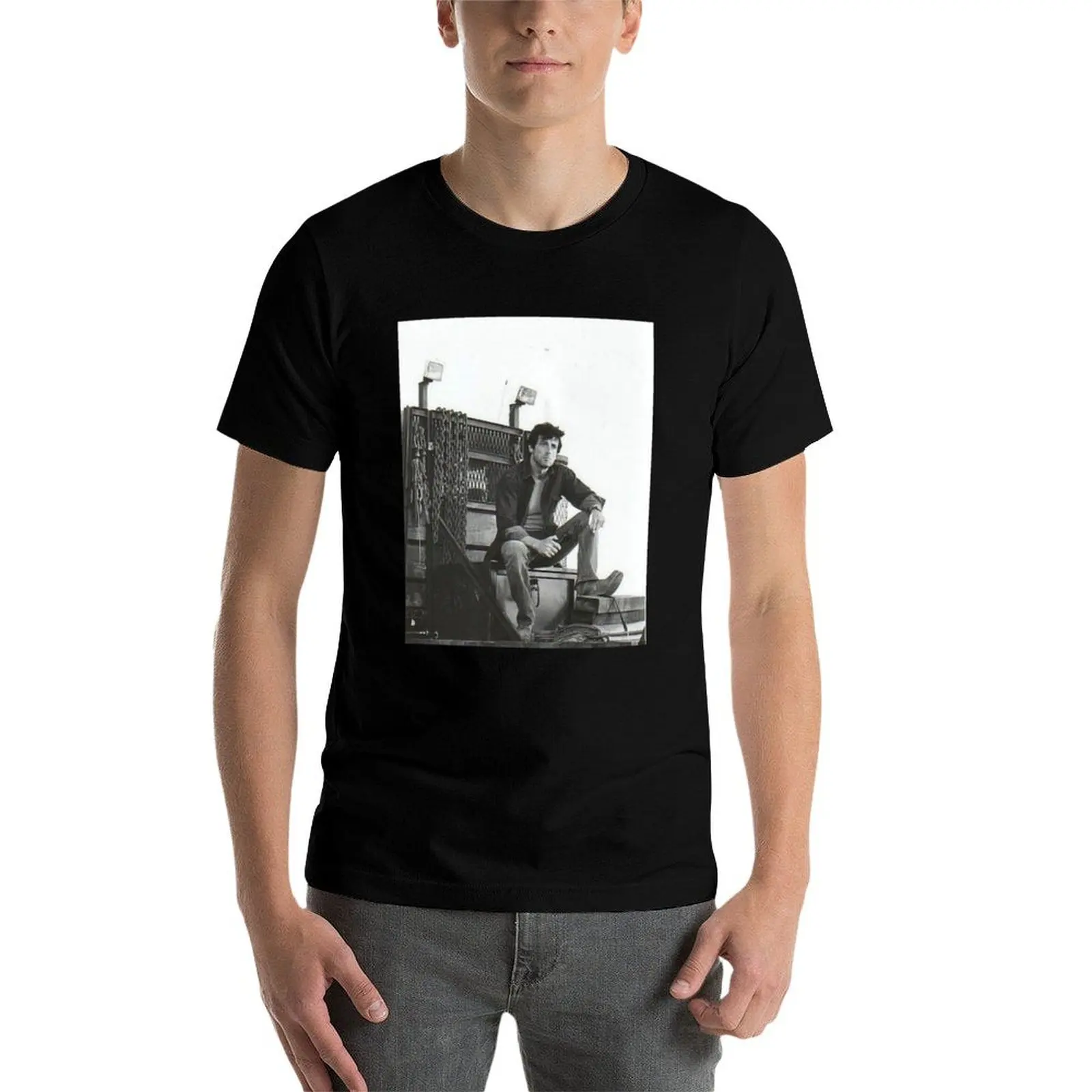 Фото Футболка Stallone Over The Top Funny T-Shirt, хлопковая, однотонная, мужская, в упаковке. №4