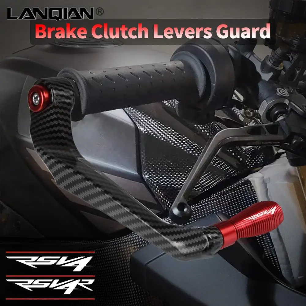 

7/8" 22mm Motorcycle Handlebar Brake Clutch Levers Protector Guard FOR APRILIA RSV4 2009-2019 RS V4 FACTORY RSV4R 2009-2019 2018