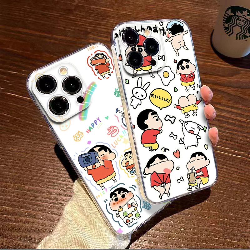 B2 Crayon Shin Chan Мягкий чехол для Huawei Nova 2i 3I 5T Y5P Y6 Y6P Y7 Y7A Y8P Y8S Y9 Prime Y9S P20 Pro P30 Lite Honor 8X
