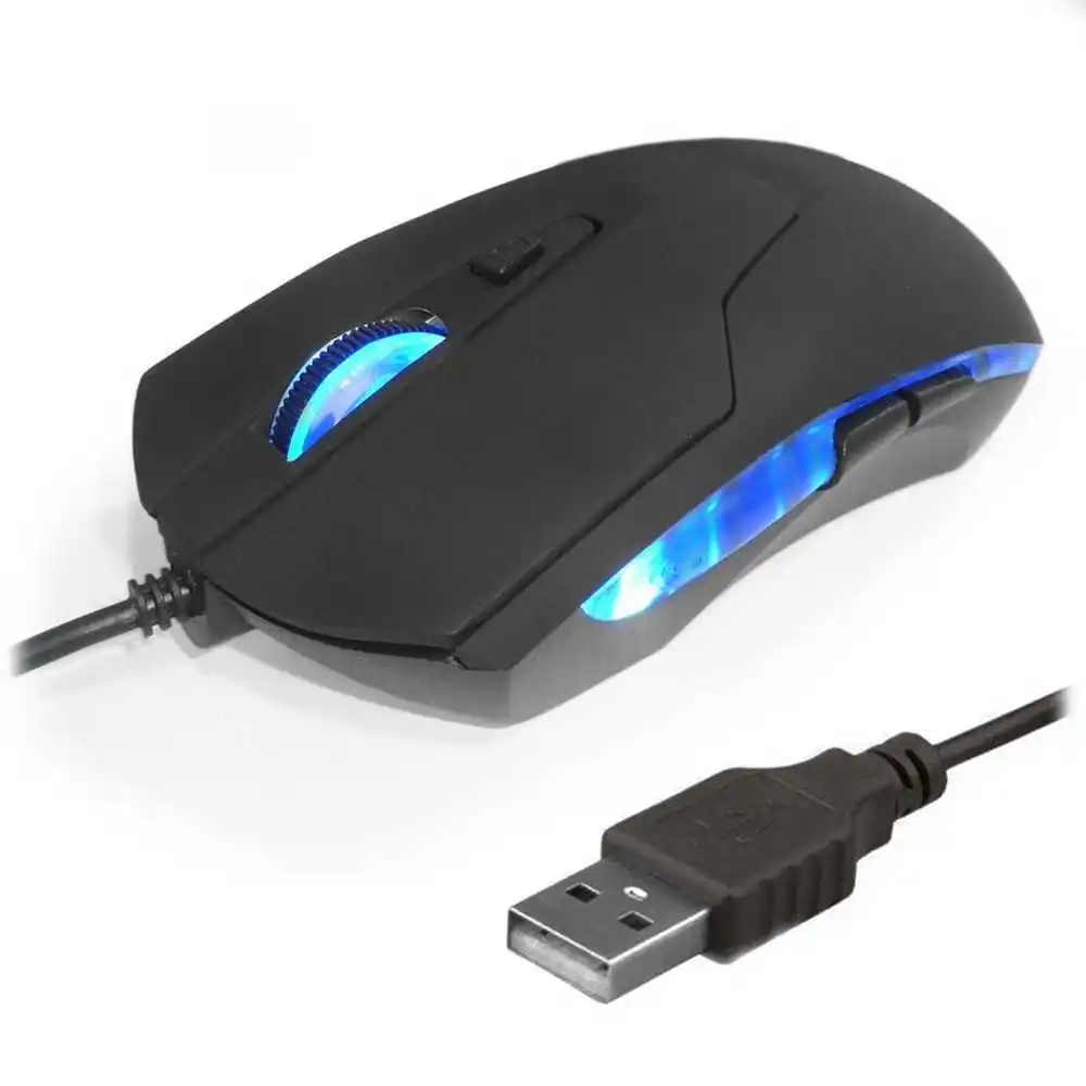 OcioDual Мышь Gaming Keyboard Usb Проводная освещение для компьютера MAC оптическая