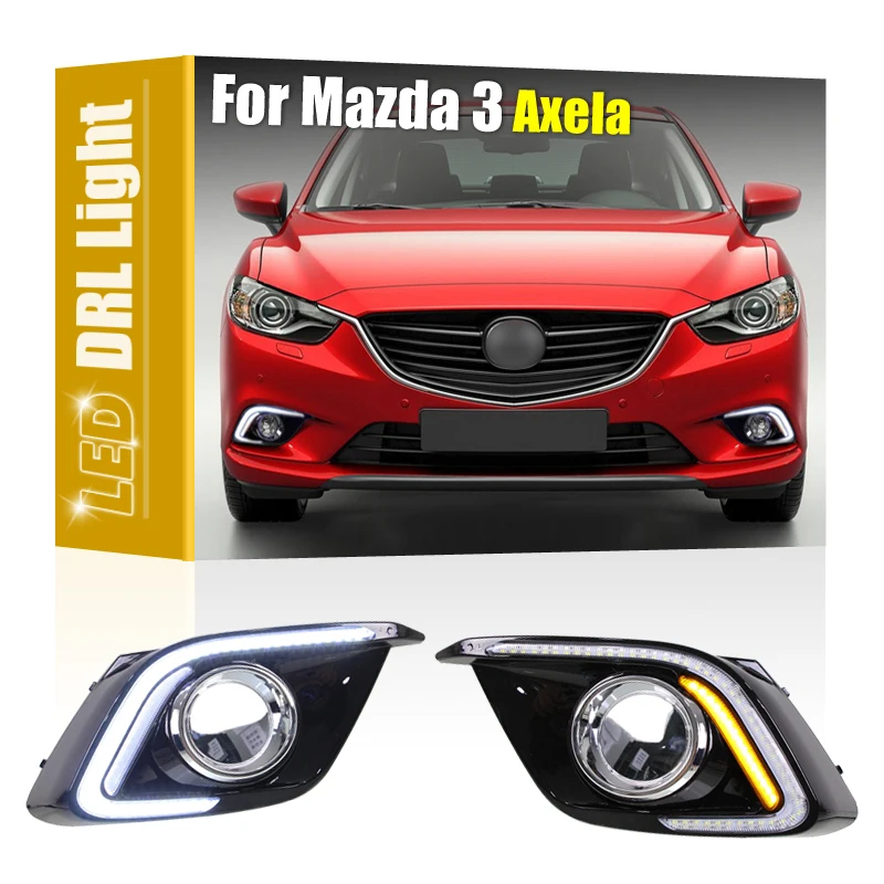 Чехол для переднего бампера противотуманной фары светодиодный DRL дневные