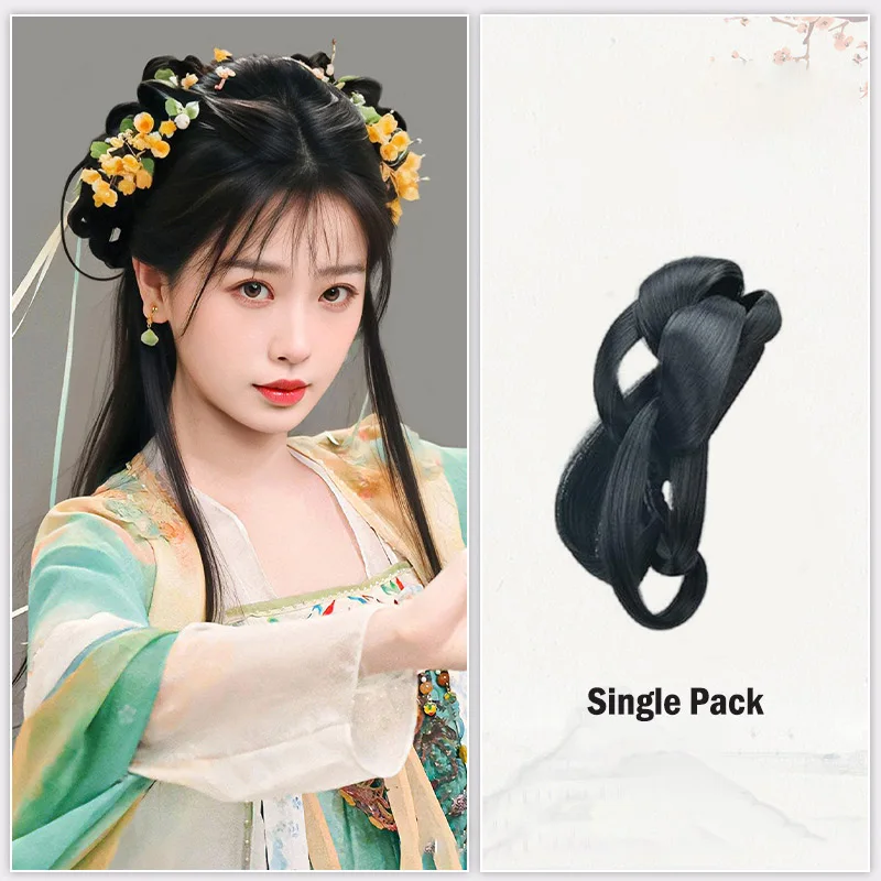 Китайская ТВ-игра Love in Eastern Fantasy Древняя прическа Hanfu с бантом Парик Yong Ye Xing He Ling