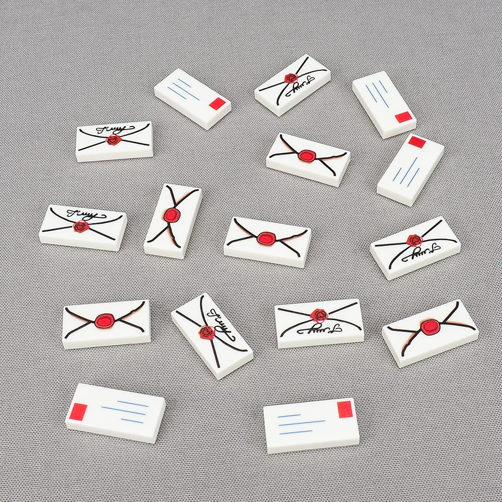 Набор строительных блоков MOC 10 шт. с принтом 3069 конвертов почтовый ящик