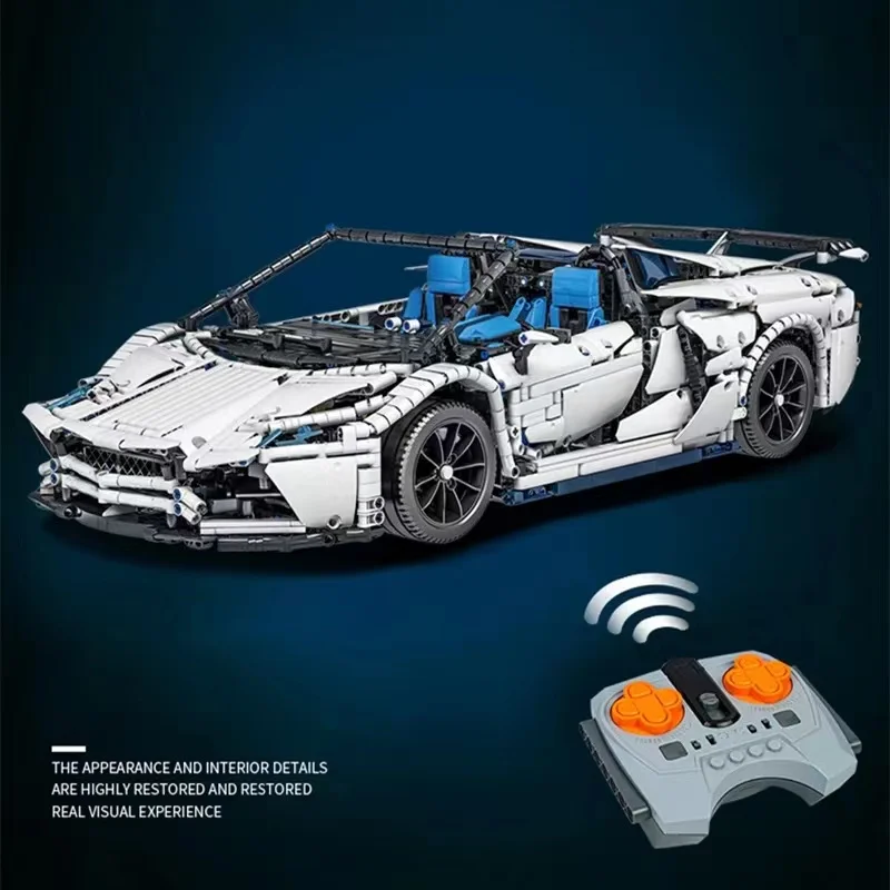 

Высокотехнологичный ультра роскошный гоночный автомобиль супер спортивный автомобиль модель с дистанционным управлением строительные бл...