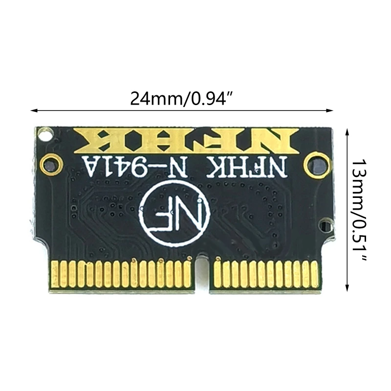 M.2 PCIE NVME SSD адаптер преобразователь карты для mac-Book Nvme простой установки набор