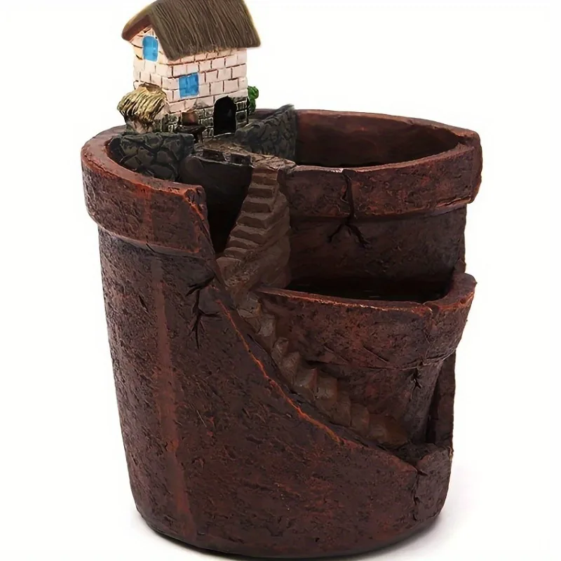 

Миниатюрный керамический цветочный горшок "Сказочный сад"