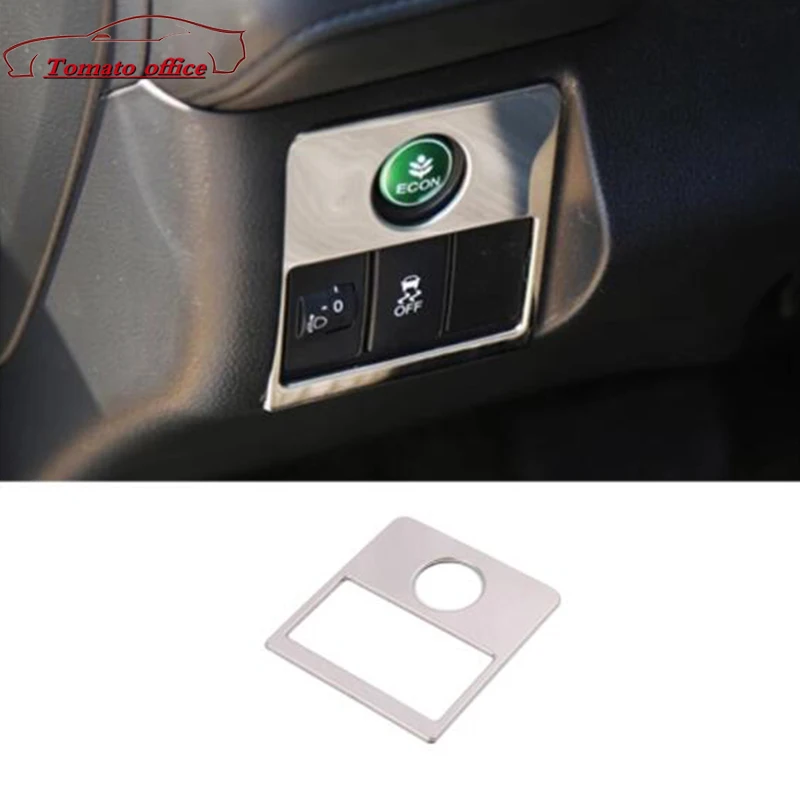 

Stainless Steel For Honda HRV HR-V Vezel 2014 2015 2016 2017 2018 Car Headlamps Adjustment Switch Panel Cover Trim car styling