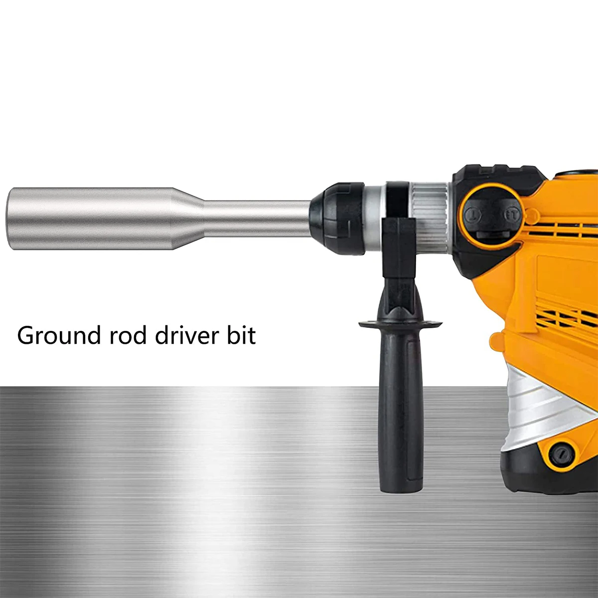 

5pcs Electric Drill Variable Angle Grinder Connecting Rod Professional Drill Converter Shank 5/8 Inch and 3/4 Inch Ground Rods