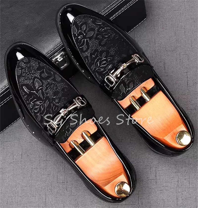 Мужские туфли-оксфорды без шнуровки